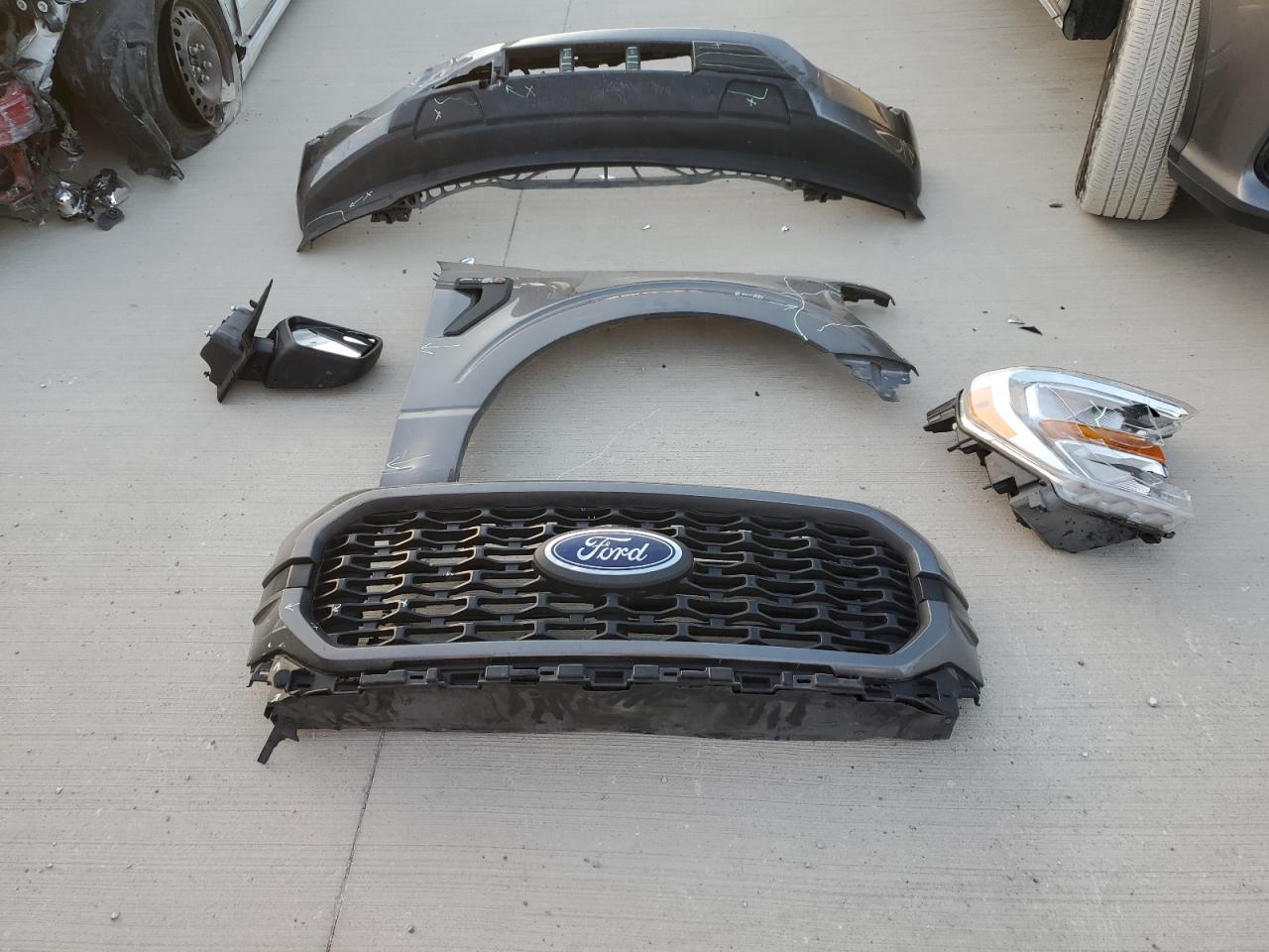 2022 Ford F150 Supercrew VIN: 1FTEW1CP2NKE61263 Lot: 86886735