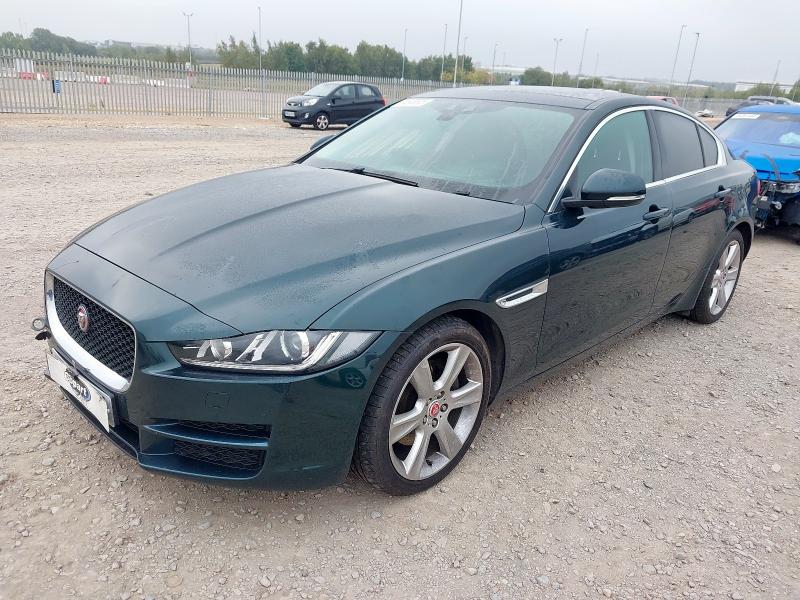 2015 JAGUAR XE PORTFOLIO D AUTO  for sale at Copart CORBY