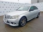 2007 MERCEDES C220 SPORT CDI A C220 CDI SPORT 4DR AUTO for sale at Copart WHITBURN