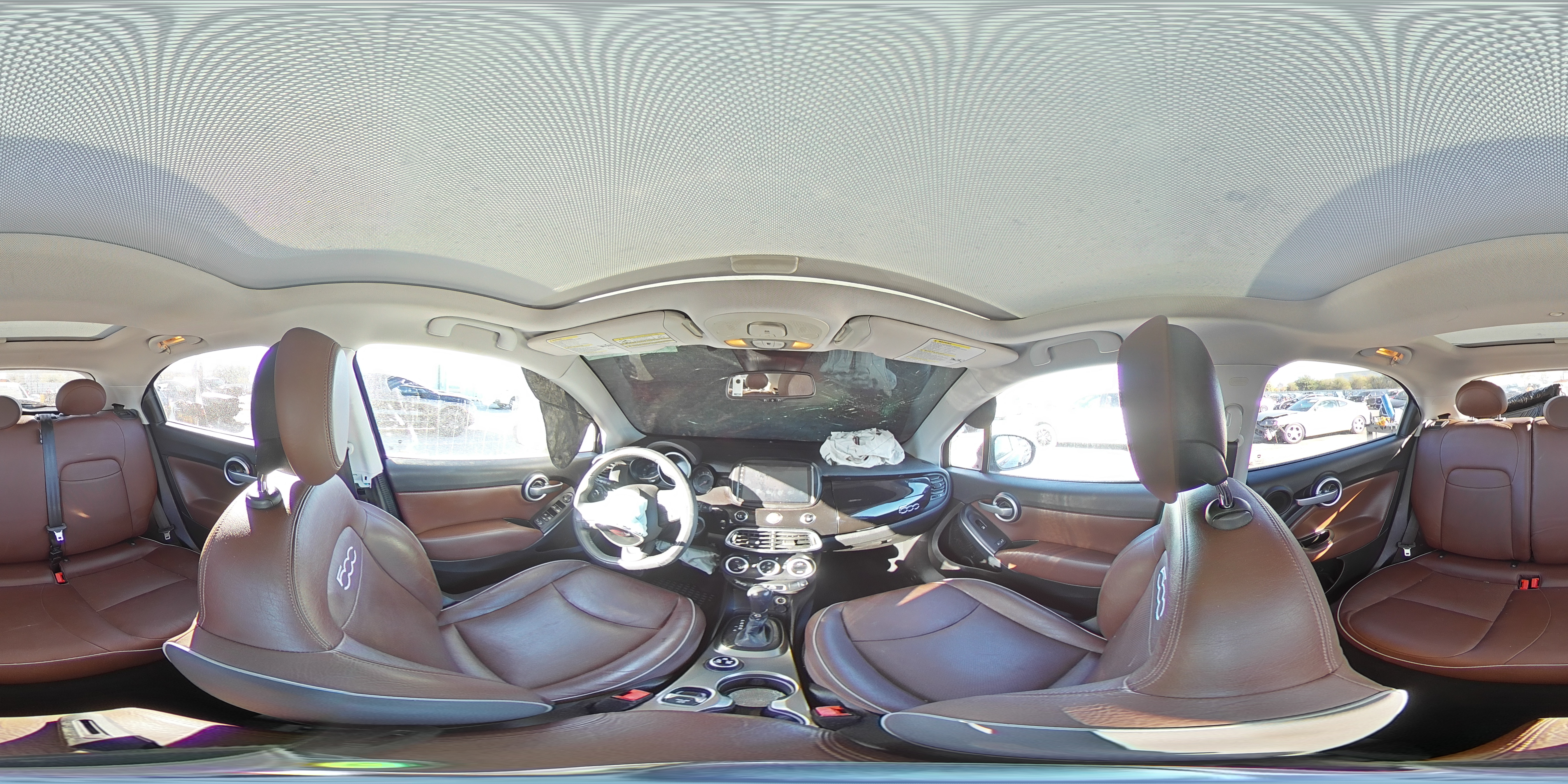 2017 Fiat 500X Lounge VIN: ZFBCFXDB0HP594286 Lot: 82737405