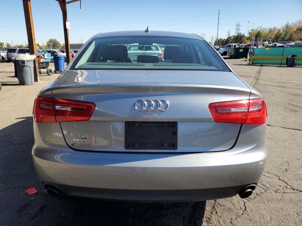 2013 Audi A6 Premium VIN: WAUFFAFC8DN125138 Lot: 87275885
