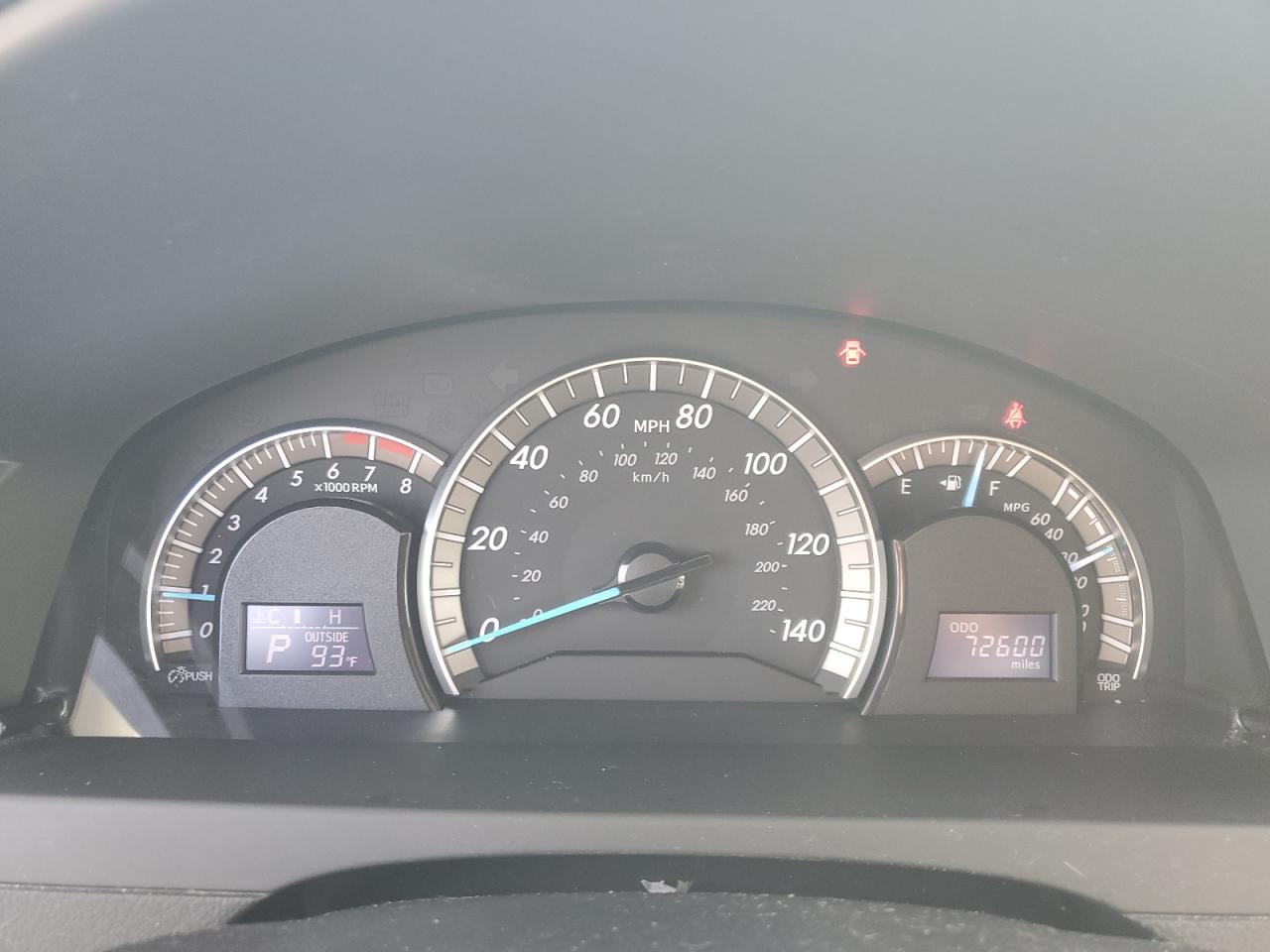 2012 Toyota Camry Base VIN: 4T1BF1FK8CU598613 Lot: 81960615