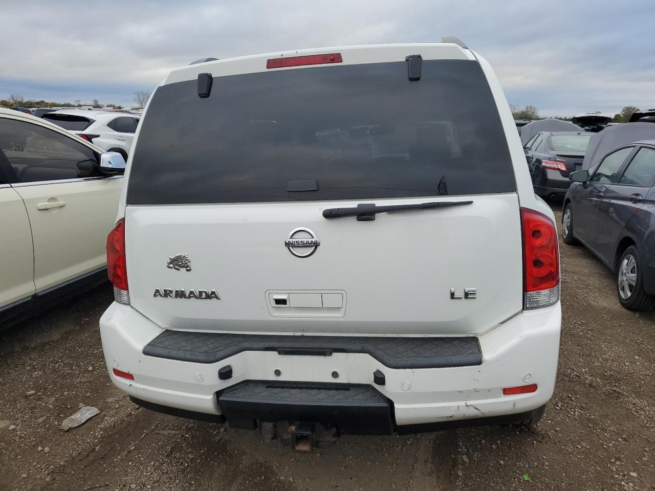 2008 Nissan Armada Se VIN: 5N1BA08C68N606255 Lot: 87432665
