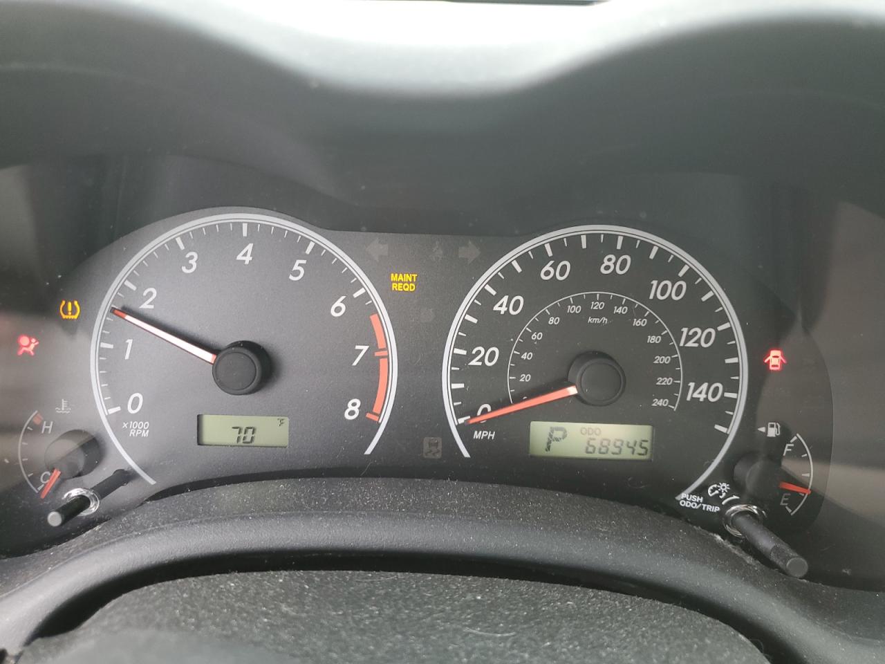 2012 Toyota Corolla Base VIN: 2T1BU4EE5CC887078 Lot: 85912435