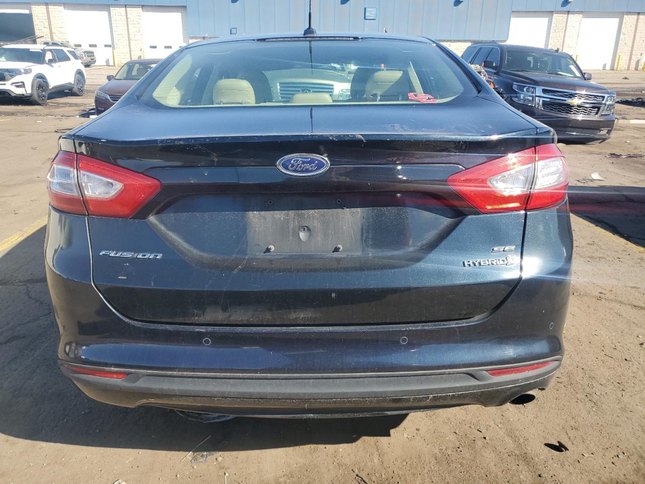2014 Ford Fusion Se Hybrid VIN: 3FA6P0LU1ER128359 Lot: 82654805
