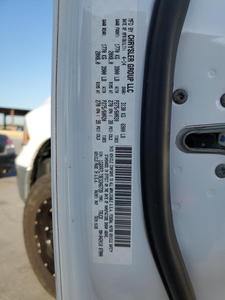 2014 Ram 1500 Slt VIN: 1C6RR7LT9ES346739 Lot: 86521355