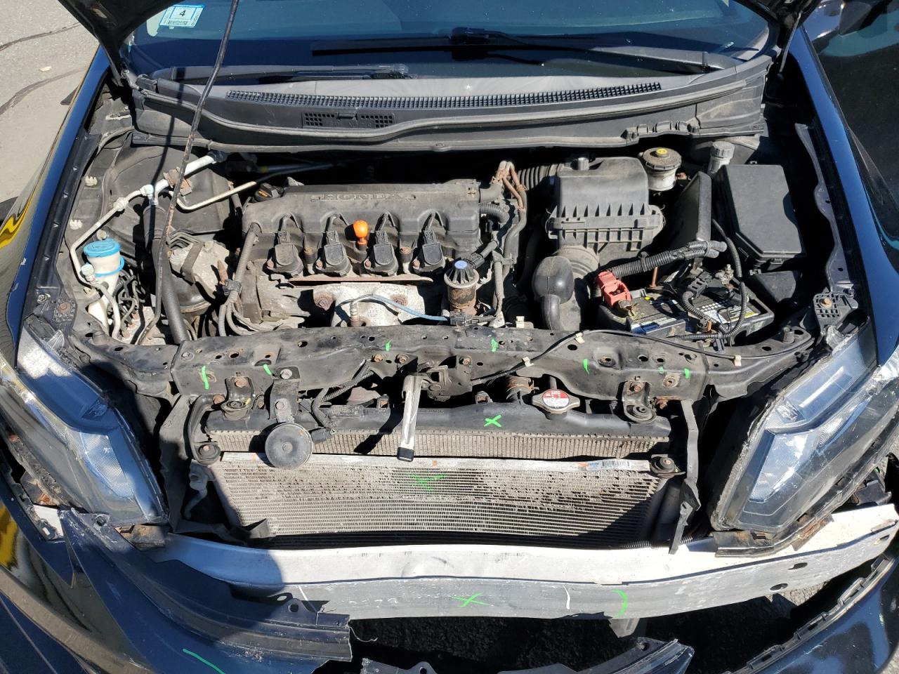 2014 Honda Civic Lx VIN: 2HGFB2E50EH540568 Lot: 84906775