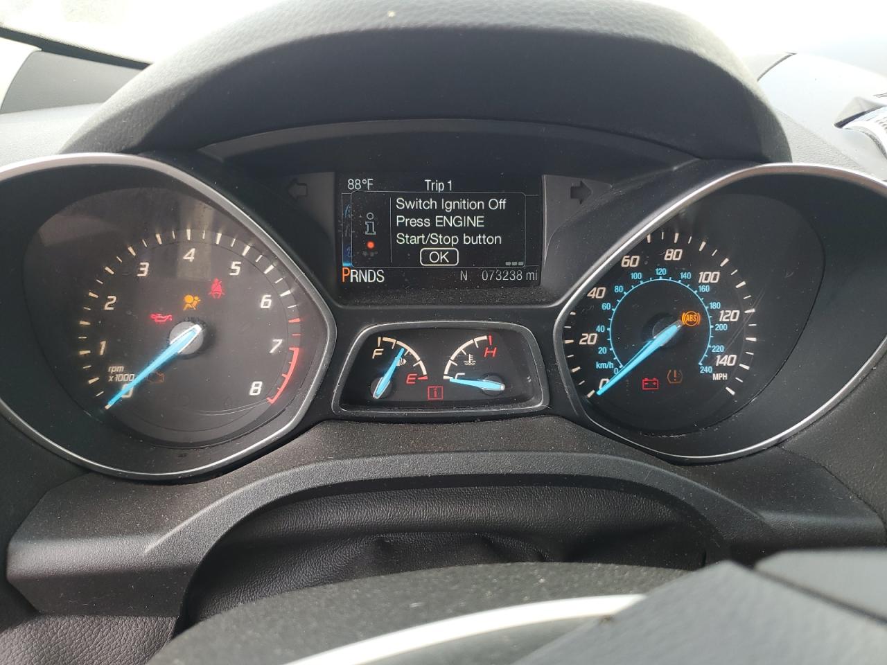 2014 Ford Escape Titanium VIN: 1FMCU0JX1EUA21478 Lot: 86673365