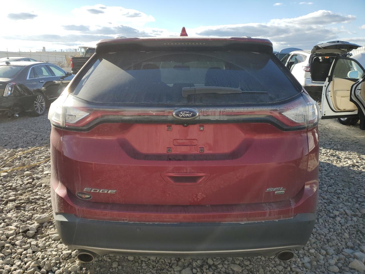 2018 Ford Edge Sel VIN: 2FMPK4J82JBB22553 Lot: 90525175