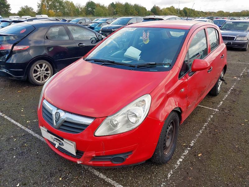 2008 VAUXHALL CORSA 1.2I 16V BREEZE 5DR for sale at Copart SANDTOFT