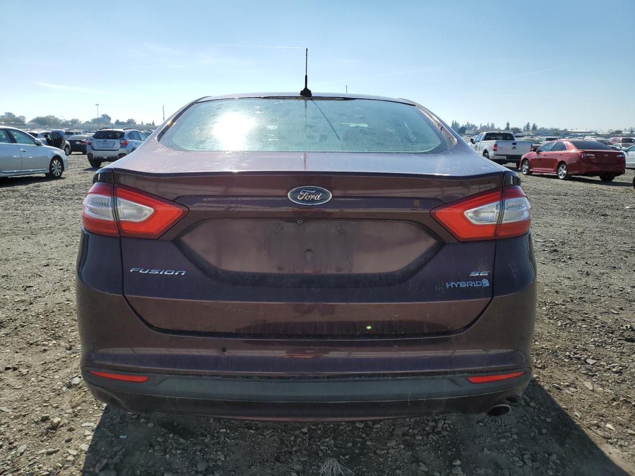 2013 Ford Fusion Se Hybrid VIN: 3FA6P0LU3DR170188 Lot: 85406585