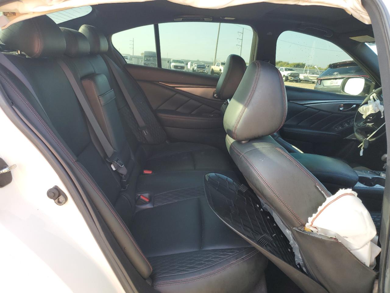 2018 Infiniti Q50 Red Sport 400 VIN: JN1FV7AP1JM460300 Lot: 90333105