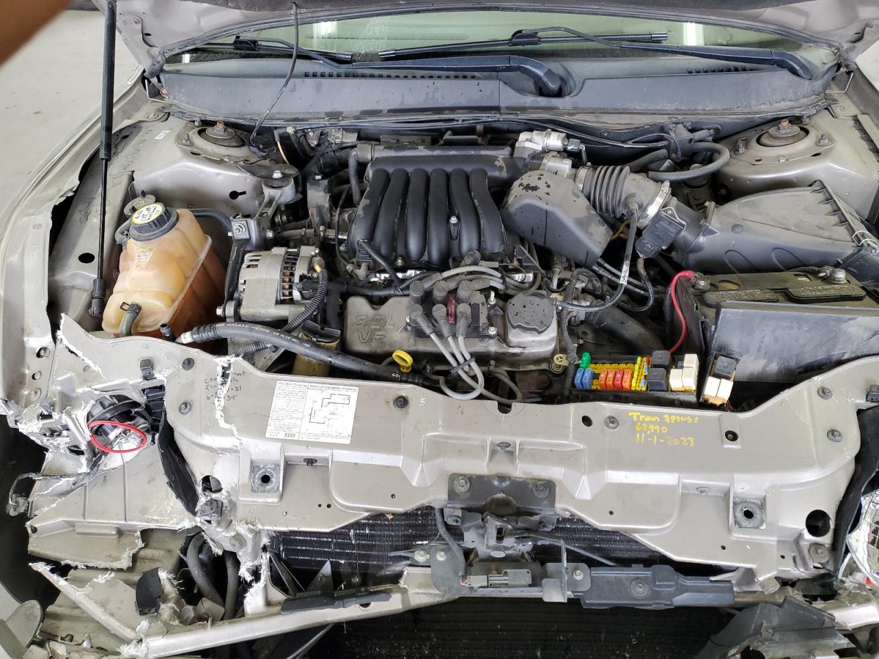 2003 Mercury Sable Gs VIN: 1MEFM50U03G627953 Lot: 86041195