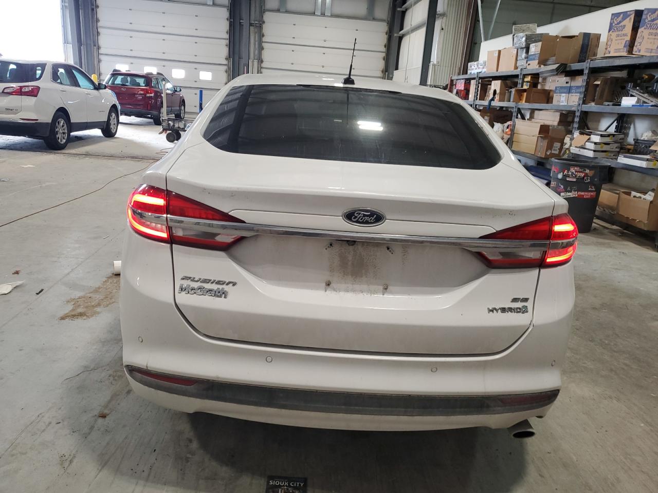 2017 Ford Fusion Se Hybrid VIN: 3FA6P0LU9HR344660 Lot: 89534075