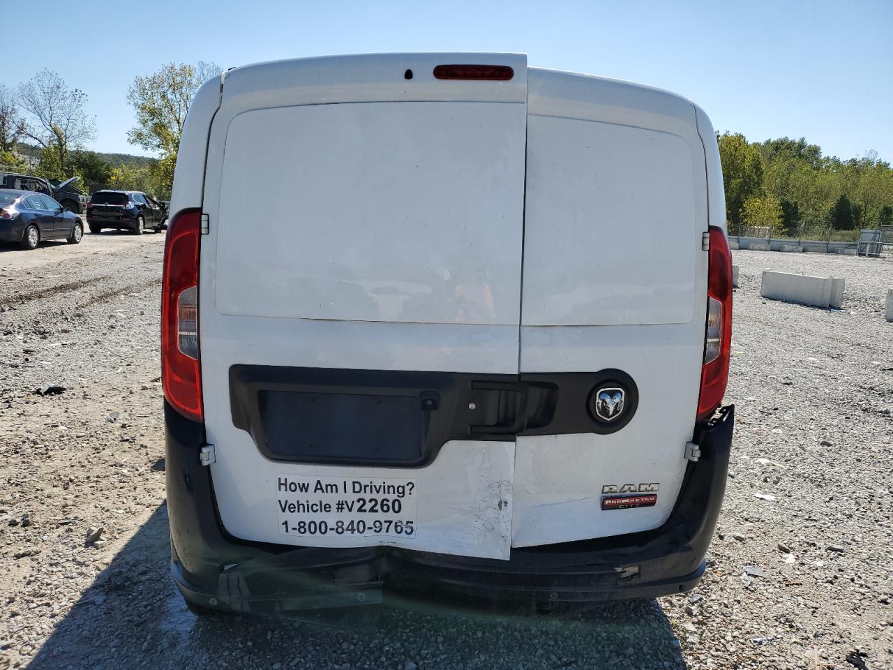 2019 Ram Promaster City VIN: ZFBHRFAB2K6N52601 Lot: 85711095