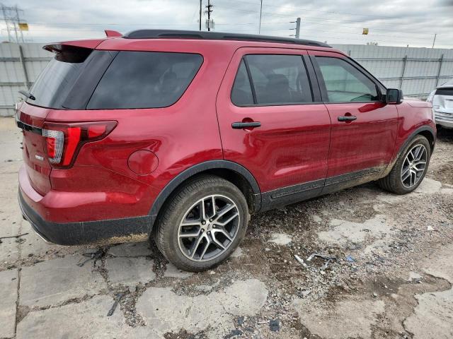  FORD EXPLORER 2017 Красный