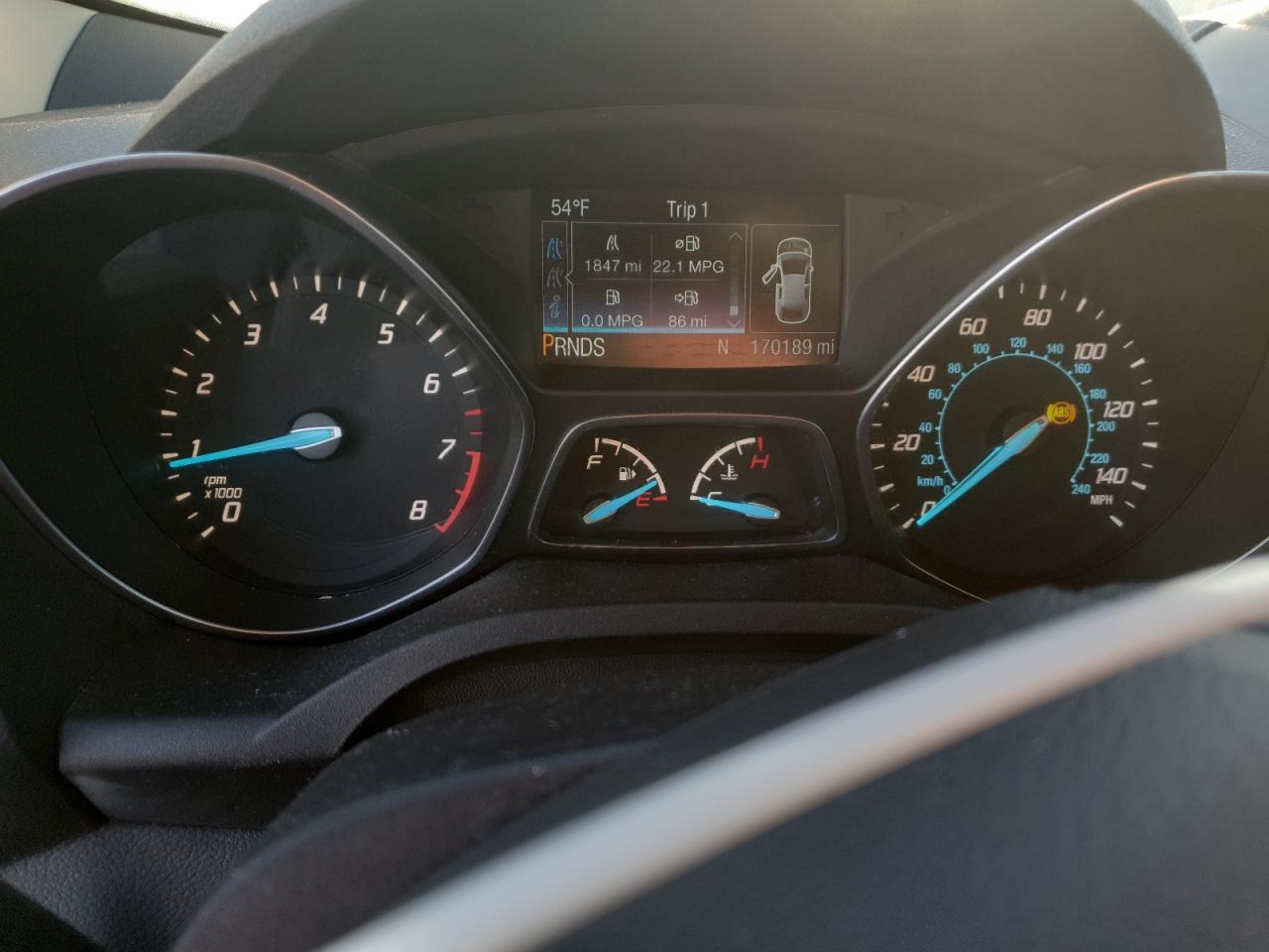 2015 Ford Escape Titanium VIN: 1FMCU9J91FUC80737 Lot: 81308145