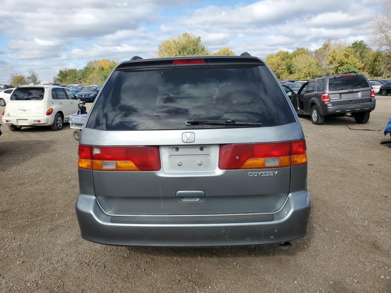 2002 Honda Odyssey Ex VIN: 5FNRL186X2B000718 Lot: 87476465