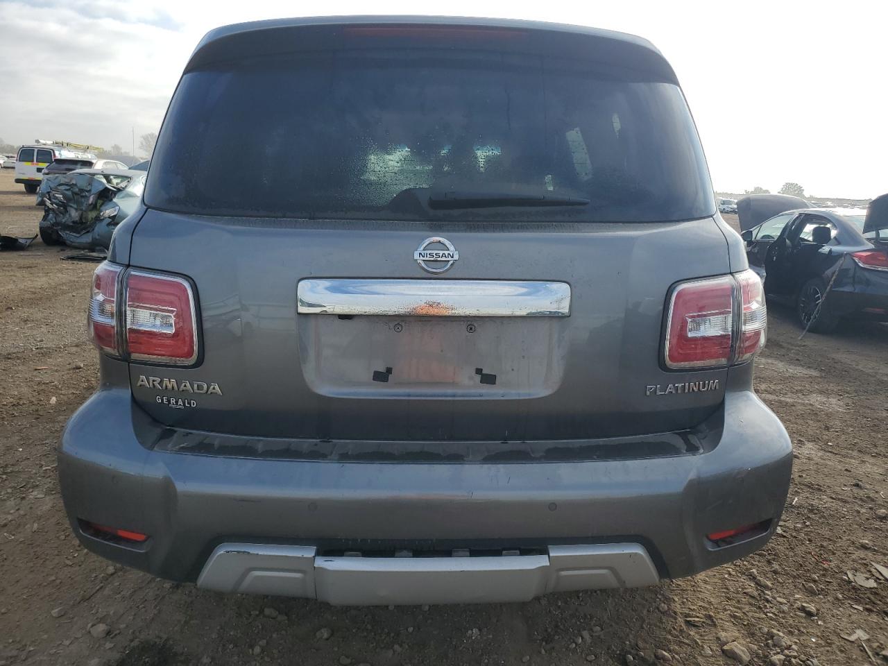 2017 Nissan Armada Platinum VIN: JN8AY2NE0H9704482 Lot: 82469385