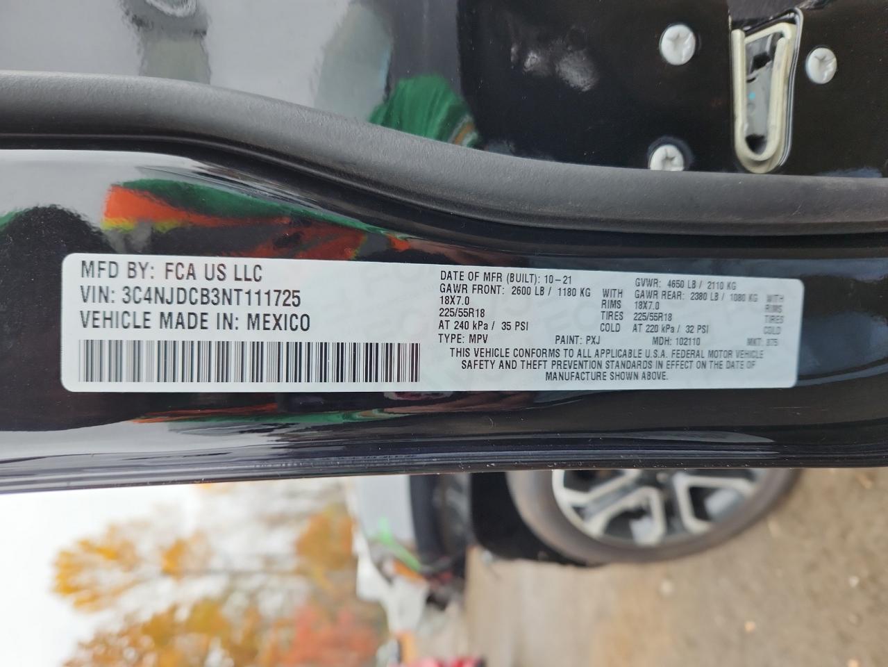 2022 Jeep Compass Limited VIN: 3C4NJDCB3NT111725 Lot: 90616245