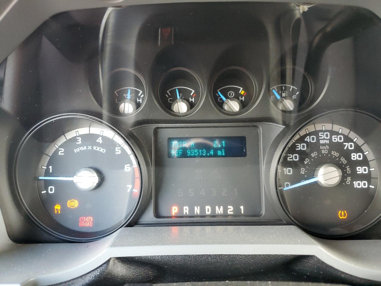 2011 Ford F250 Super Duty VIN: 1FT7W2B65BEB64537 Lot: 85308185