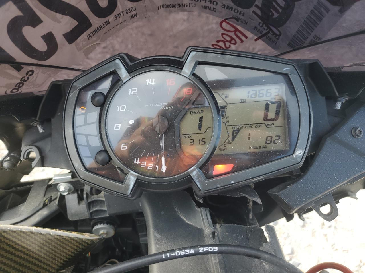 2023 Kawasaki Zx636 K VIN: JKBZXJH14PA016363 Lot: 89838825