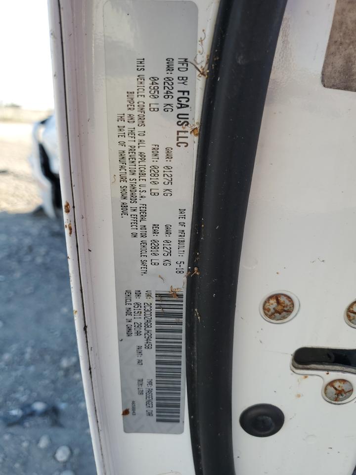 2018 Dodge Challenger Sxt VIN: 2C3CDZAG8JH294458 Lot: 82555015