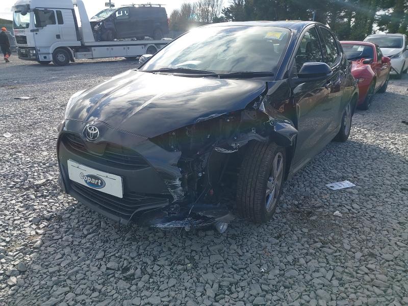 2025 TOYOTA YARIS 1.5 HYBRID ICON 5DR CVT for sale at Copart BELFAST