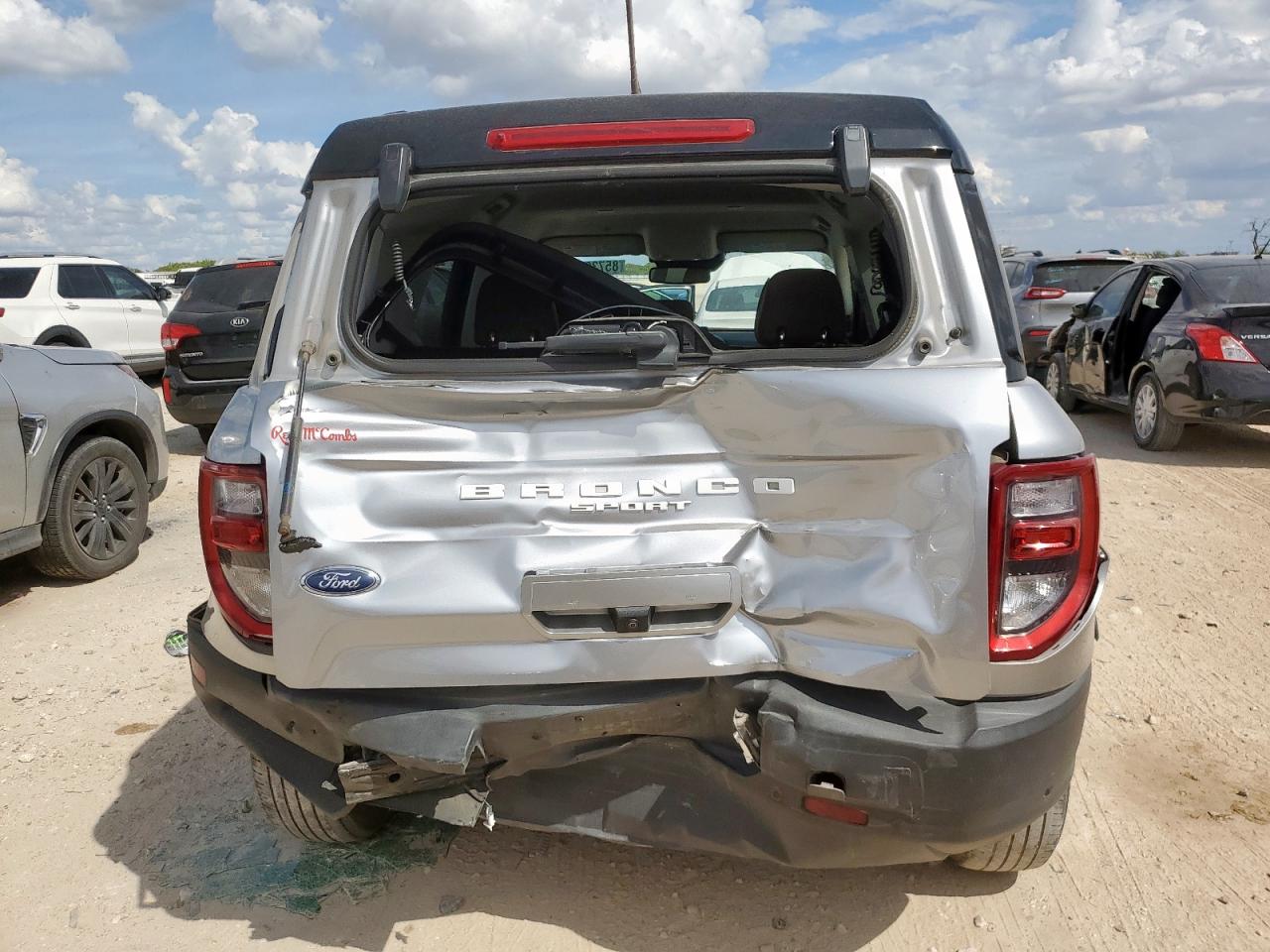 2021 Ford Bronco Sport Outer Banks VIN: 3FMCR9C69MRA72047 Lot: 85732185