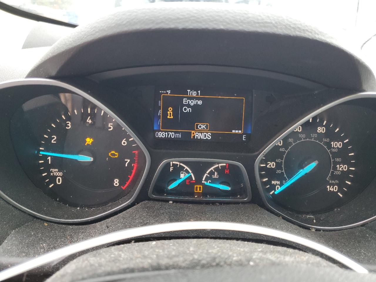 2017 Ford Escape S VIN: 1FMCU0F78HUD03775 Lot: 87467725