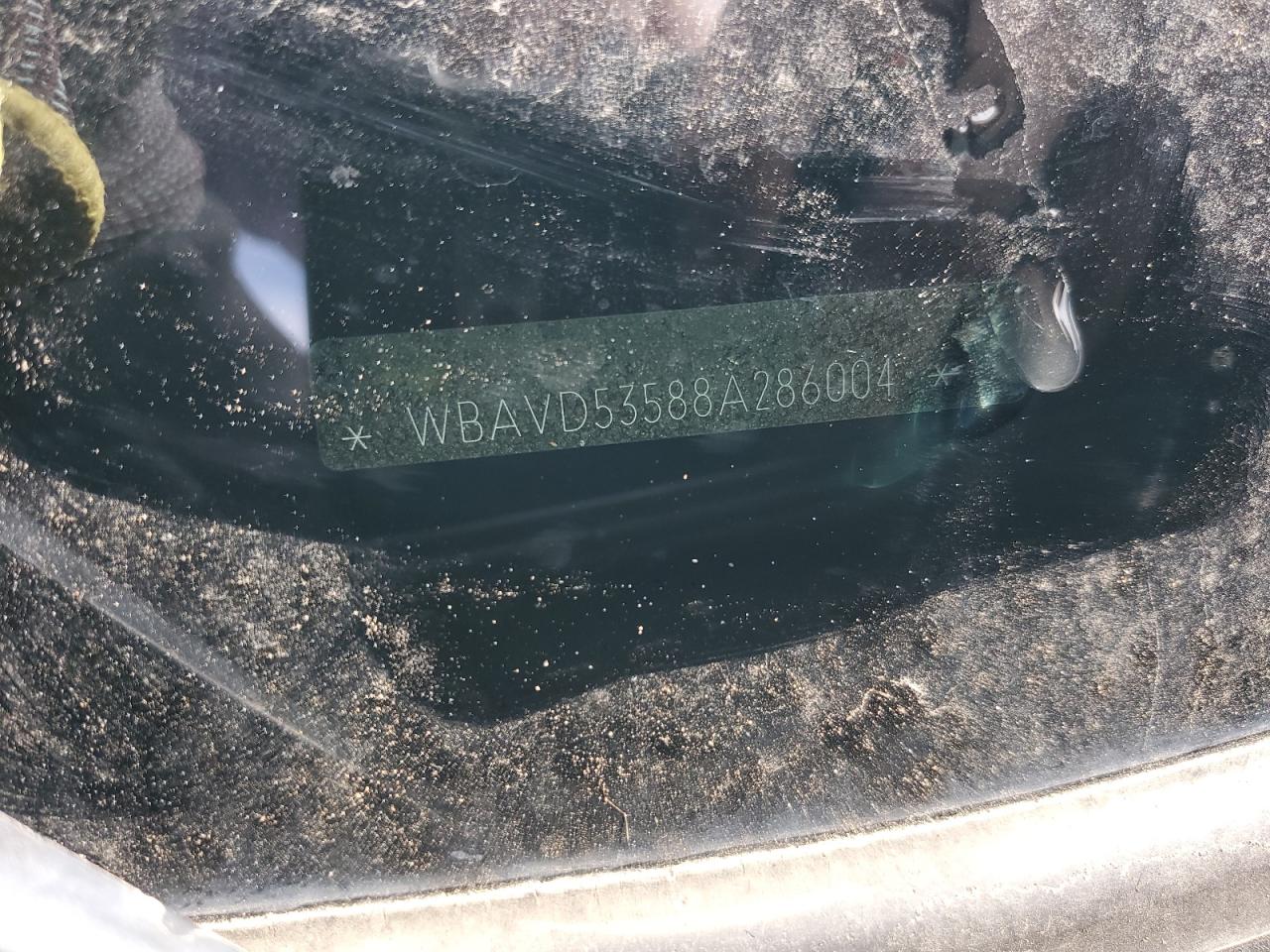 2008 BMW 335 Xi VIN: WBAVD53588A286004 Lot: 85732355