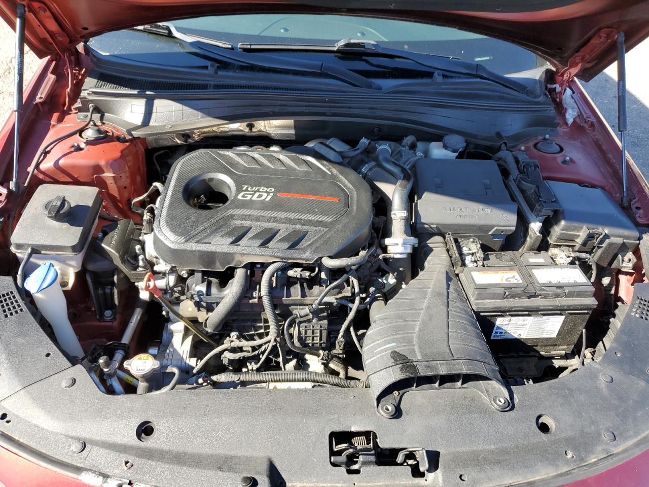 2019 Kia Optima Sx VIN: 5XXGW4L2XKG353722 Lot: 86143695