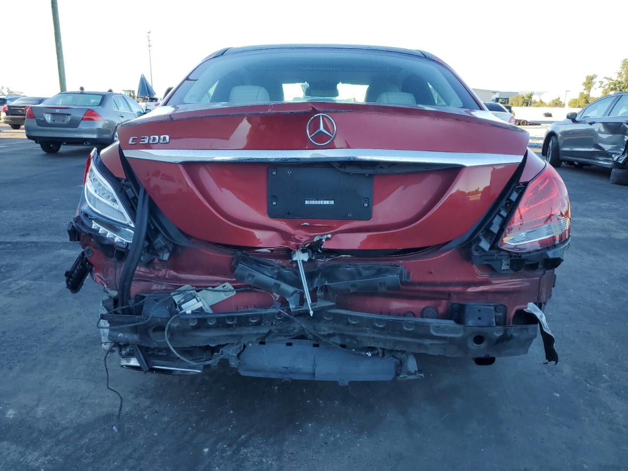 2017 Mercedes-Benz C 300 VIN: 55SWF4JB9HU187265 Lot: 90841195