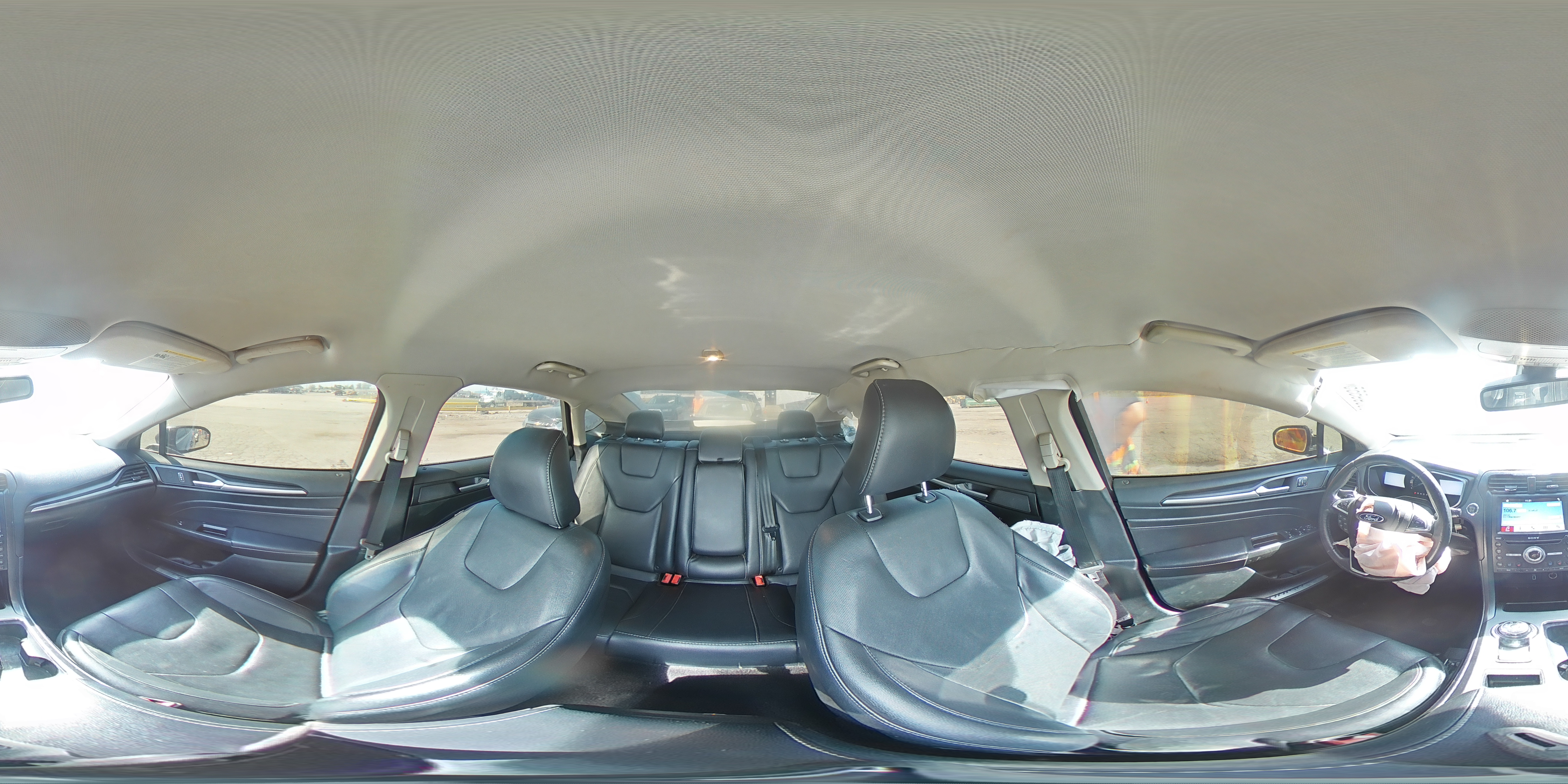 2017 Ford Fusion Titanium VIN: 3FA6P0K96HR205891 Lot: 85099555