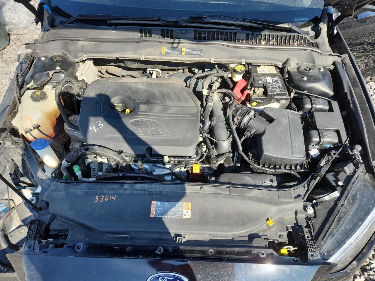 2017 Ford Fusion Se VIN: 3FA6P0HD4HR406121 Lot: 86857485