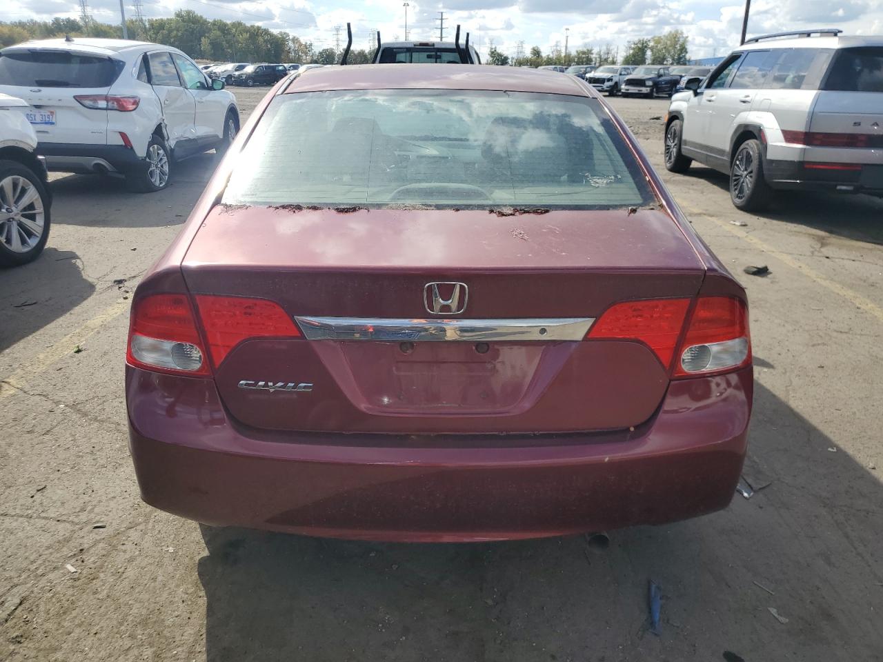 2009 Honda Civic Lx VIN: 19XFA15509E031867 Lot: 85948605