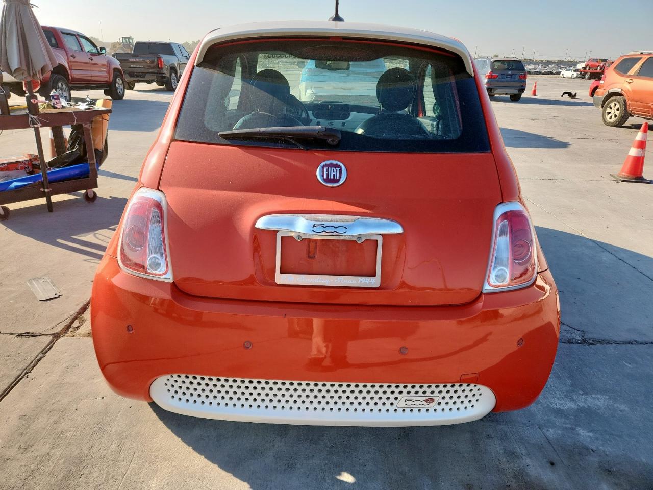 2015 Fiat 500 Electric VIN: 3C3CFFGE9FT667097 Lot: 82435505