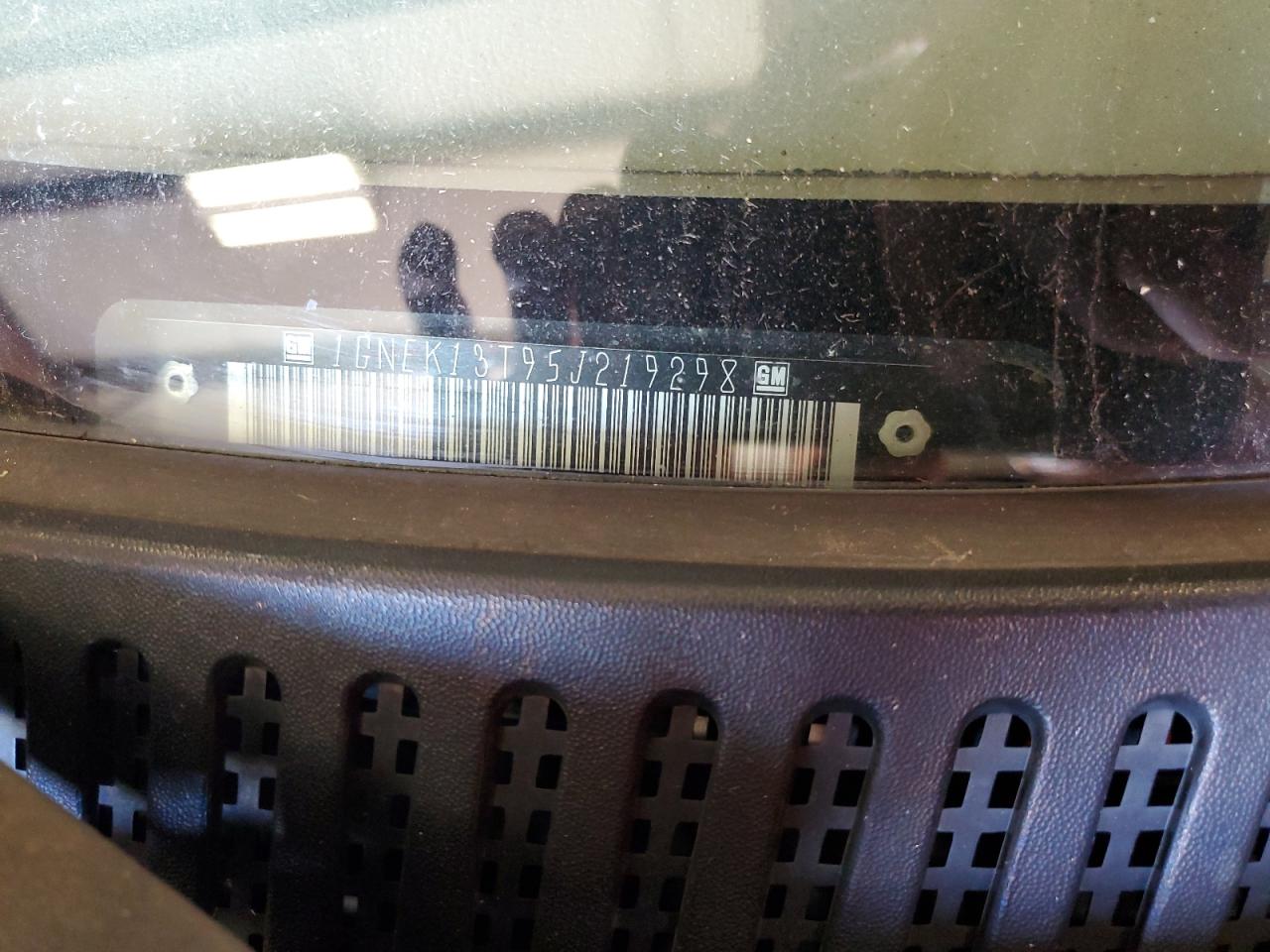 2005 Chevrolet Tahoe K1500 VIN: 1GNEK13T95J219298 Lot: 85477485