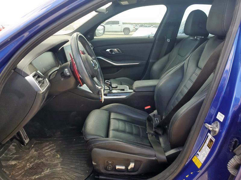  BMW 3 SERIES 2021 Синий