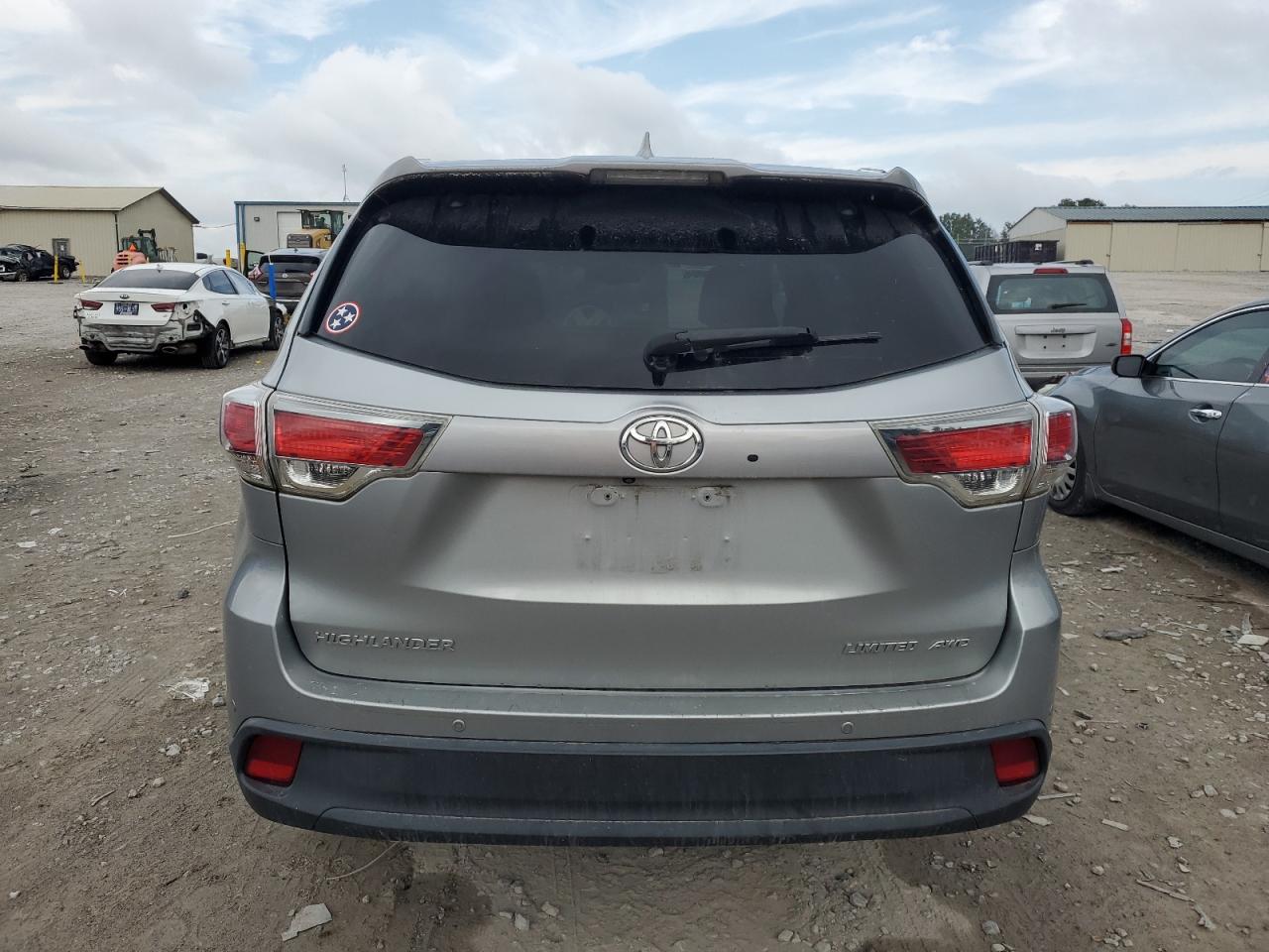 2015 Toyota Highlander Limited VIN: 5TDDKRFH1FS196016 Lot: 85534725