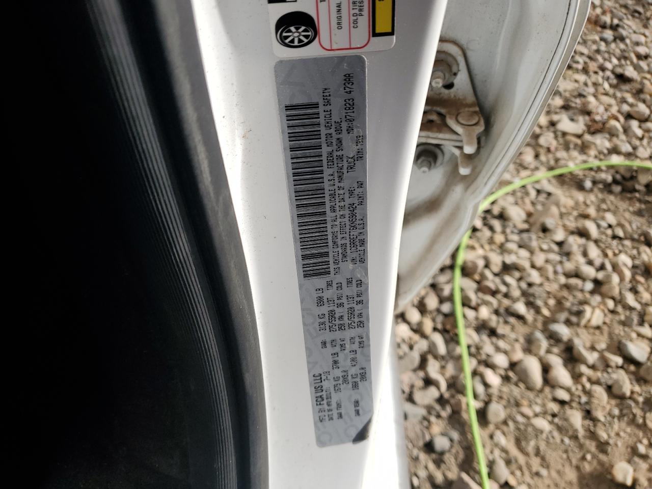 2019 Ram 1500 Big Horn/Lone Star VIN: 1C6RREFT6KN590424 Lot: 85873065