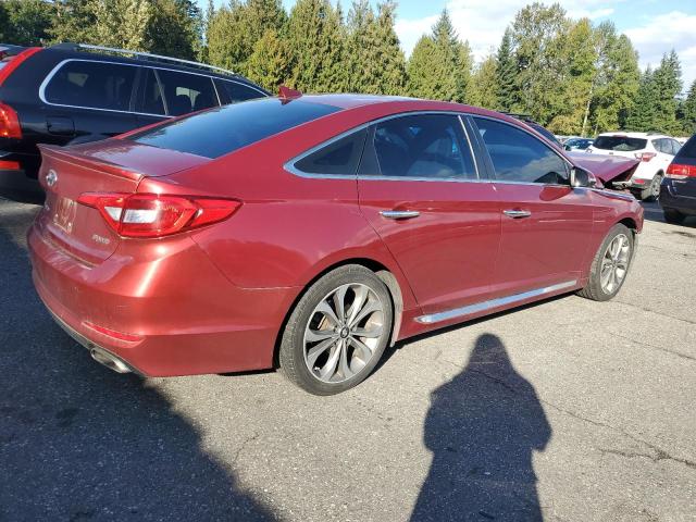  HYUNDAI SONATA 2016 Красный