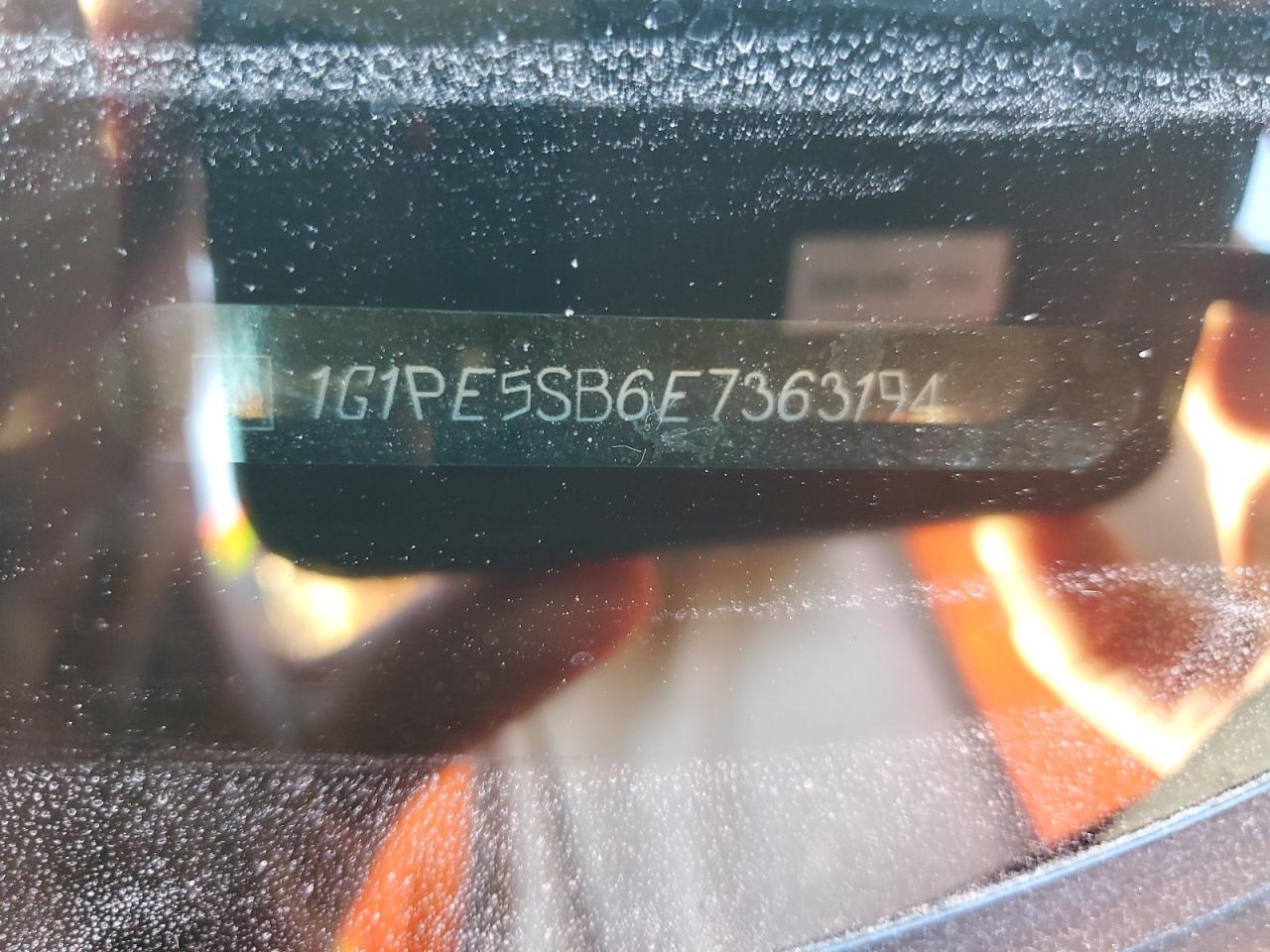 2014 Chevrolet Cruze VIN: 1G1PE5SB6E7363194 Lot: 81884705