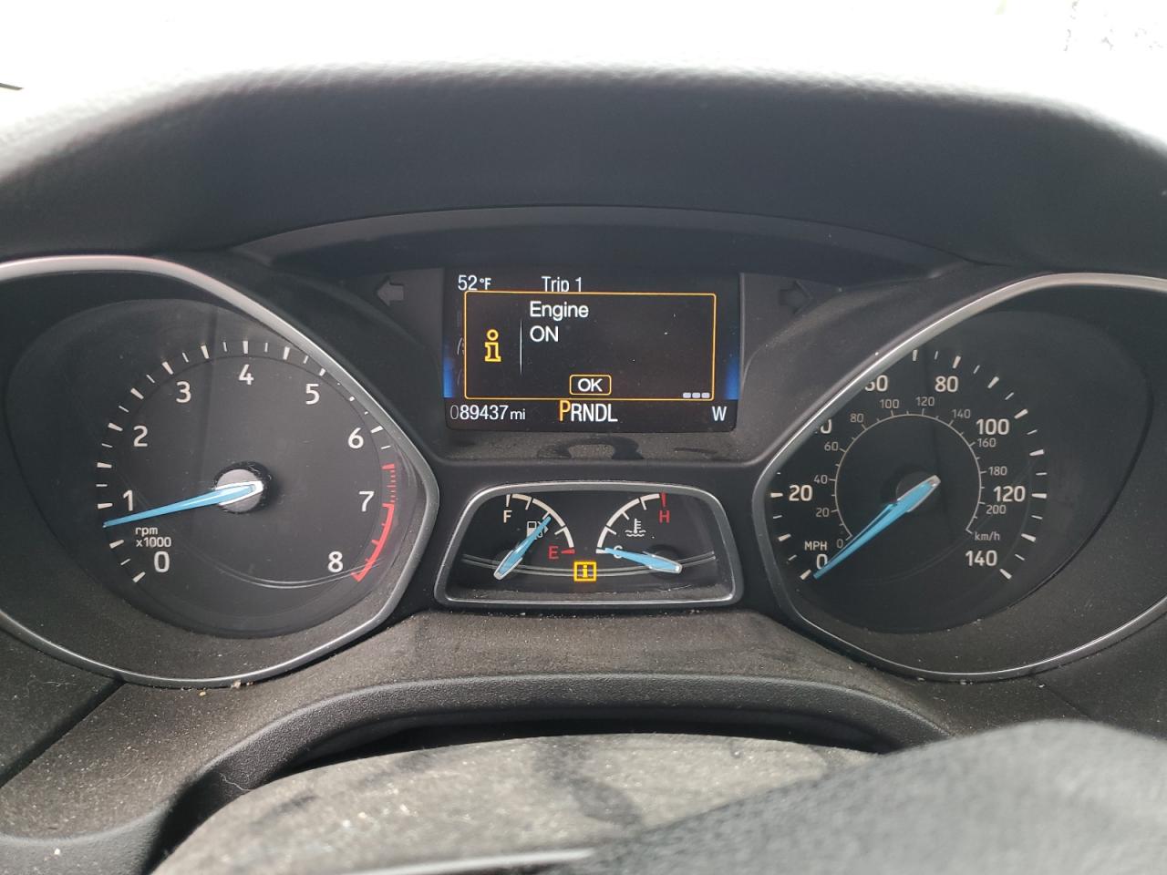 2015 Ford Focus Se VIN: 1FADP3F23FL343776 Lot: 90614105