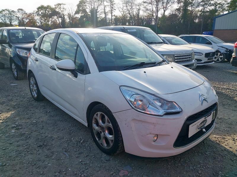 2012 CITROEN C3 WHITE 