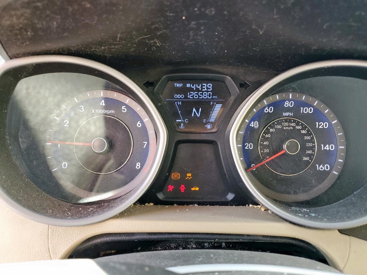 2012 Hyundai Elantra Gls VIN: KMHDH4AE5CU445354 Lot: 86087985