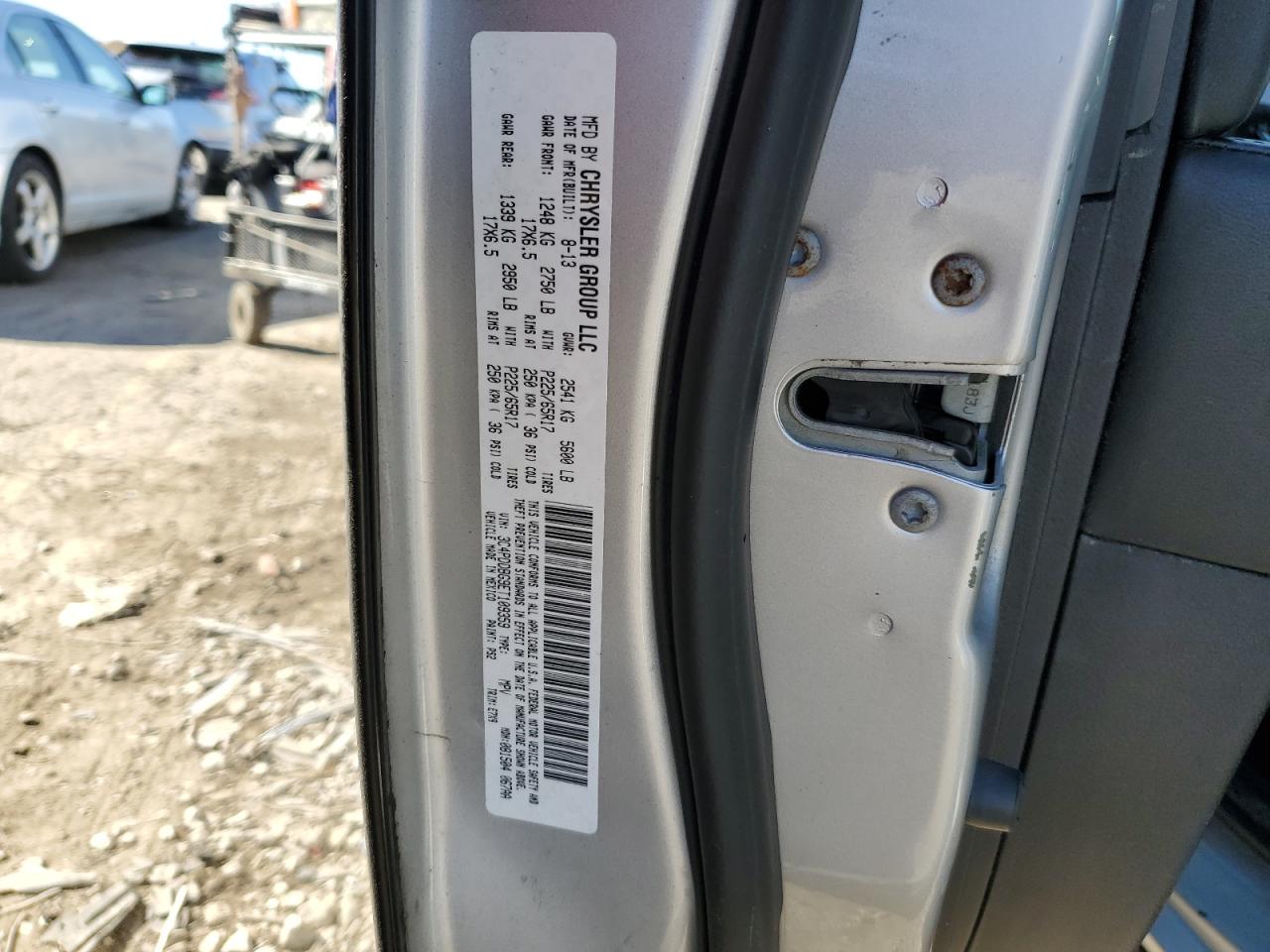 2014 Dodge Journey Sxt VIN: 3C4PDDBG9ET109359 Lot: 90335405