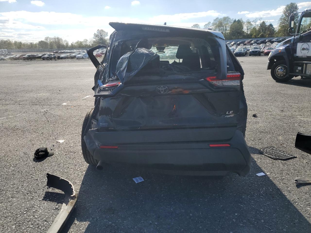 2019 Toyota Rav4 Le VIN: 2T3F1RFV4KC041987 Lot: 86072615