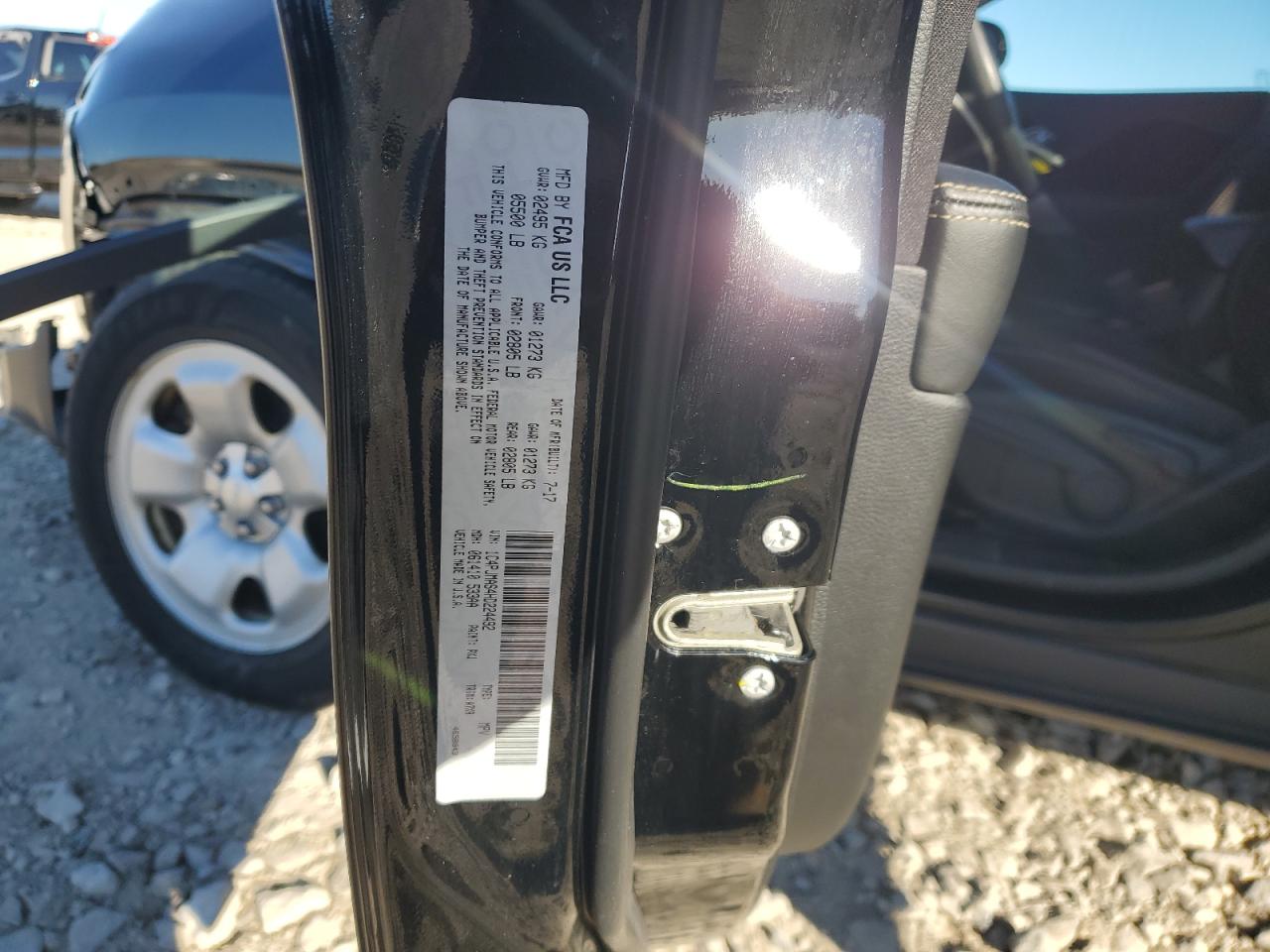 2017 Jeep Cherokee Sport VIN: 1C4PJMAS4HD224492 Lot: 82294465