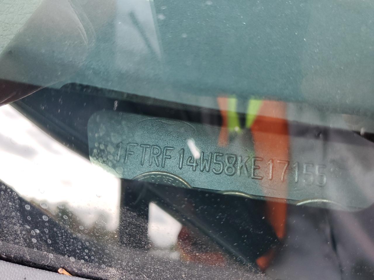 2008 Ford F150 VIN: 1FTRF14W58KE17155 Lot: 89884885